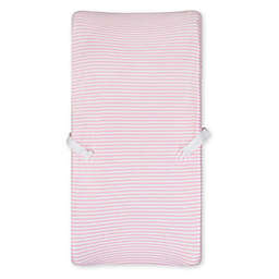 Gerber® Pink Striped Organic Cotton Changing Pad Cover