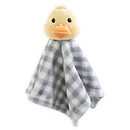 Hudson Baby® Duck Plush Velboa Security Blanket in Yellow/Grey