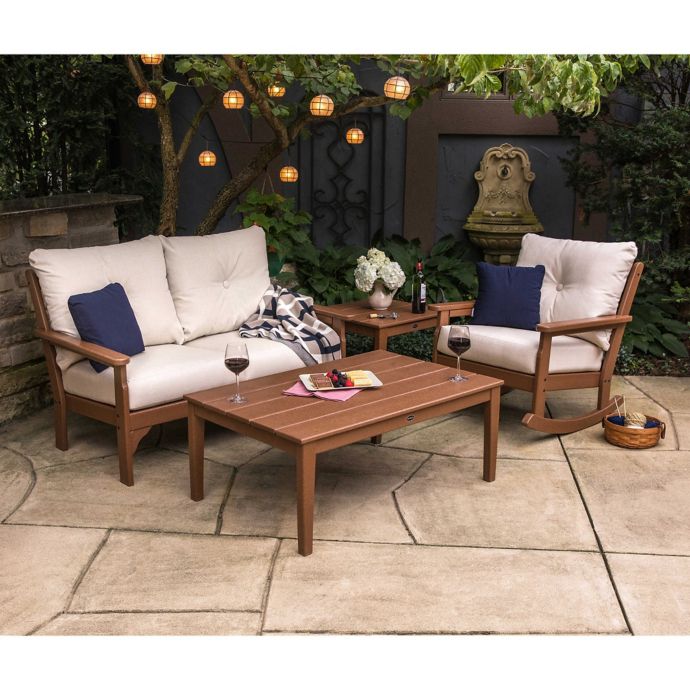 Polywood Vineyard Patio Furniture Collection Bed Bath Beyond