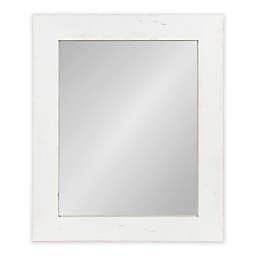 Kate and Laurel® Garvey 36-Inch x 30-Inch Rectangular Wall Mirror in White