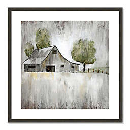 Weathered Barn 23.5-Inch x 23.5-Inch Framed Wall Art