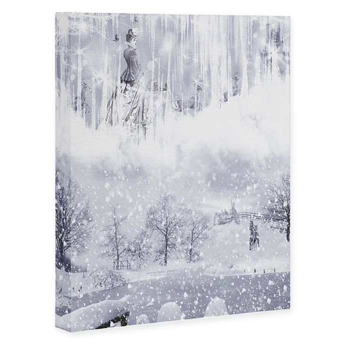 Deny Designs Snow Queen Canvas Wall Art Bed Bath Beyond