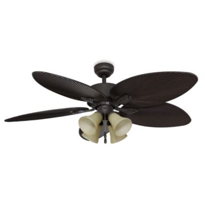 Palm Clay 52 Inch 4 Light Ceiling Fan Bed Bath Beyond