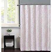 Christian Siriano NY&reg; Pretty Petals Shower Curtain in Pink