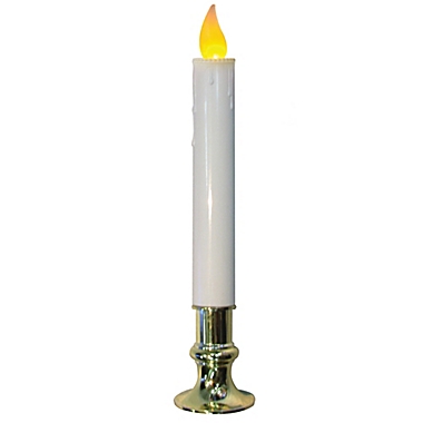 Brite Star 9-Inch Simple-On LED Amber Flickering Flame Candle Lamp. View a larger version of this product image.