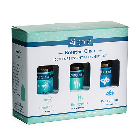 Alternate image 1 for Breathe Clear 100% Pure 10 ml. Essential Oils Gift Set