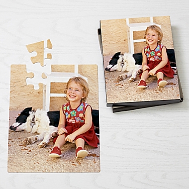 Personalized 25-Piece Pet Photo Puzzle - Vertical. View a larger version of this product image.