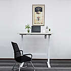 Alternate image 4 for Adjustable Height Smart Desk in White