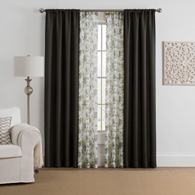 voile window curtains