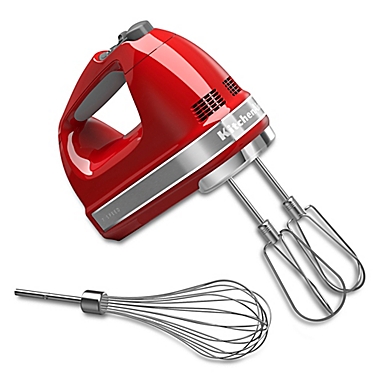 KitchenAid&reg; 7-Speed Hand Mixer in Empire Red. View a larger version of this product image.