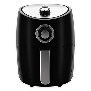Emerald Compact 2 Liter Air Fryer in Black. View a larger version of this product image.