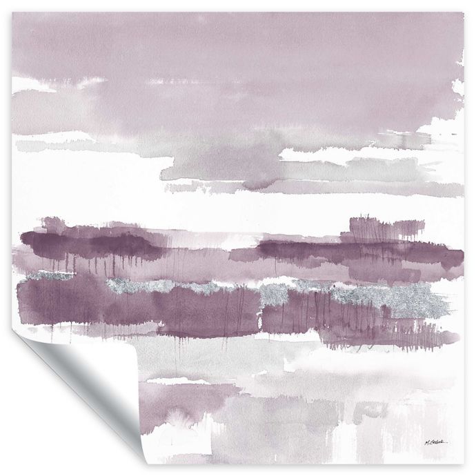 Artwall Amethyst Wetlands Wall Art In Purple Bed Bath Beyond