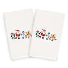 Alternate image 0 for Linum Home Christmas Skating Party Hand Towels (Set of 2)