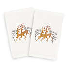 Alternate image 0 for Linum Home Textiles Christmas Deer Pair Hand Towels (Set of 2)