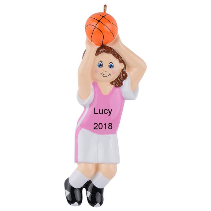 Maxora Personalized Basketball Girl Ornament Bed Bath And Beyond 