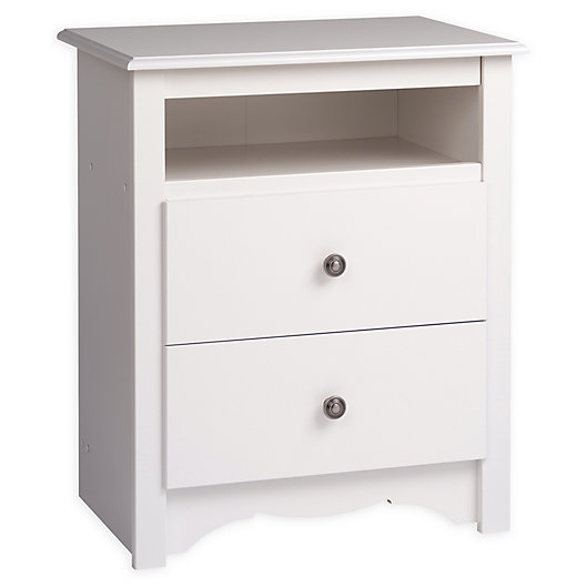 Alternate image 1 for Monterey 2-Drawer Nightstand with Open Shelf