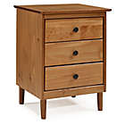 Alternate image 0 for Forest Gate&trade; Aspen 3-Drawer Solid Wood Nightstand in Caramel