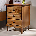 Alternate image 5 for Forest Gate&trade; Aspen 3-Drawer Solid Wood Nightstand in Caramel