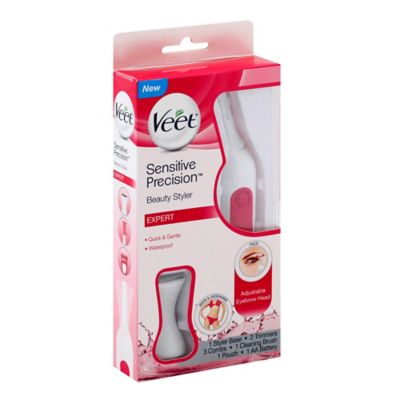 veet sensitive precision beauty styler & hair trimmer