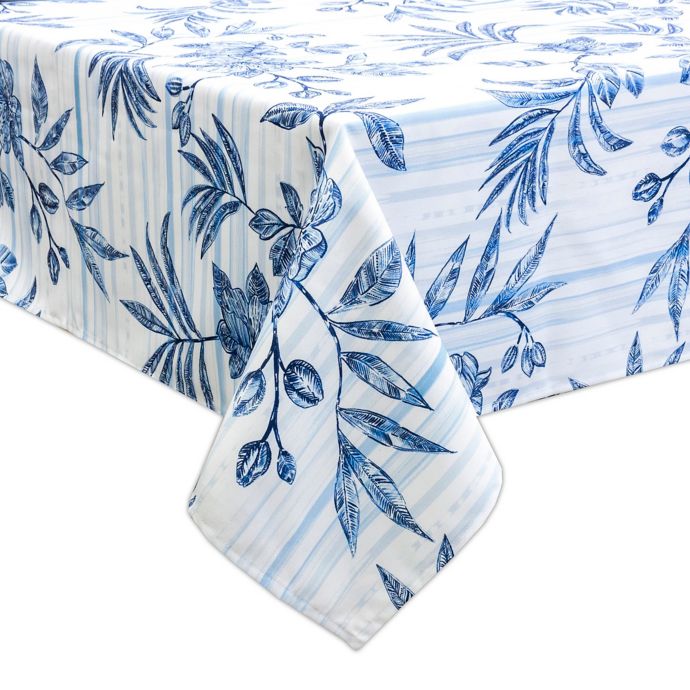 Tommy Bahama Delray Tablecloth In Blue Bed Bath Beyond