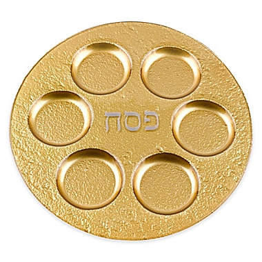 Badash Seder Plate in Gold. View a larger version of this product image.