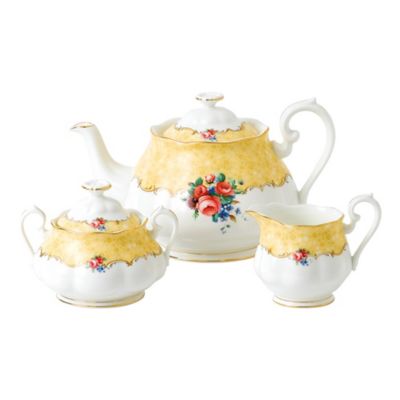 tea set for bath