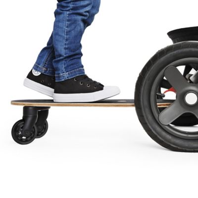 bob stroller skateboard