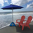 Alternate image 2 for beachBUB&reg; 7-1/2-Foot All-In-One Beach Umbrella in Ocean Blue