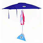 Alternate image 3 for beachBUB&reg; 7-1/2-Foot All-In-One Beach Umbrella in Ocean Blue