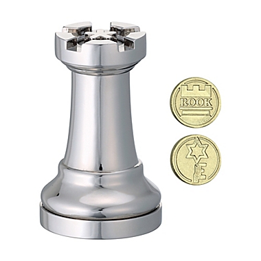 BePuzzled Hanayama Chess Rook Cast Brain Teaser Puzzle. View a larger version of this product image.