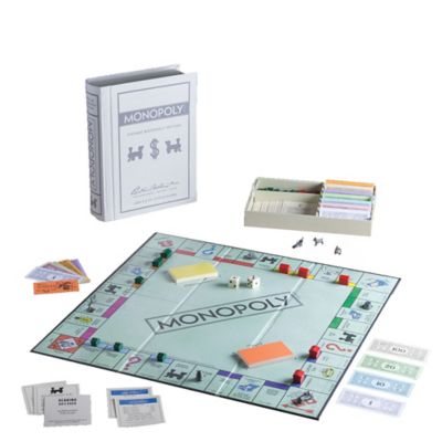 Monopoly&reg; Linen Book Vintage Edition Board Game
