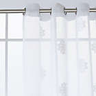 Alternate image 2 for Lyndale Harper 95-Inch Grommet Sheer Window Curtain Panel in White (Single)