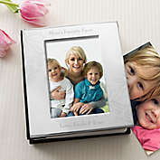 For Her Engraved Silver Photo Album