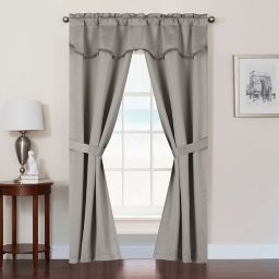 Curtains With Attached Valance Bed Bath Beyond