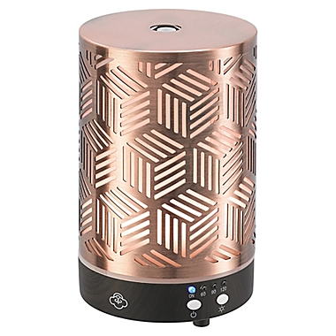 Serene House&reg; Array Ultrasonic Aromatherapy Diffuser in Copper. View a larger version of this product image.