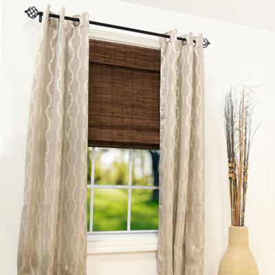 window shades and curtains