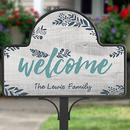 Alternate image 1 for Cozy Home Personalized Magnetic Garden Sign