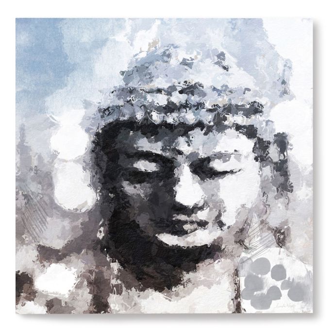 Peaceful Buddha Canvas Wall Art Bed Bath Beyond