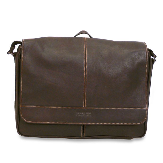 kenneth cole reaction distressed messenger bag