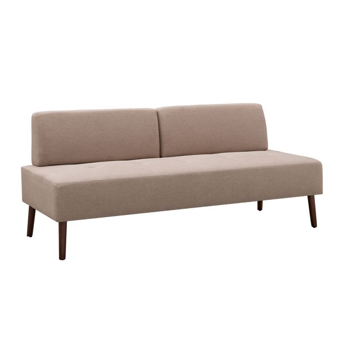 Southern Enterprises Altus Small Armless Sofa in Warm Sand Bed Bath