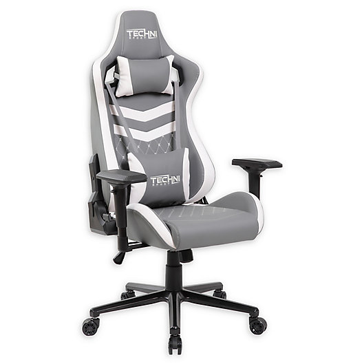 Alternate image 1 for Techni Sport Faux Leather Swivel Ergonomic Chair