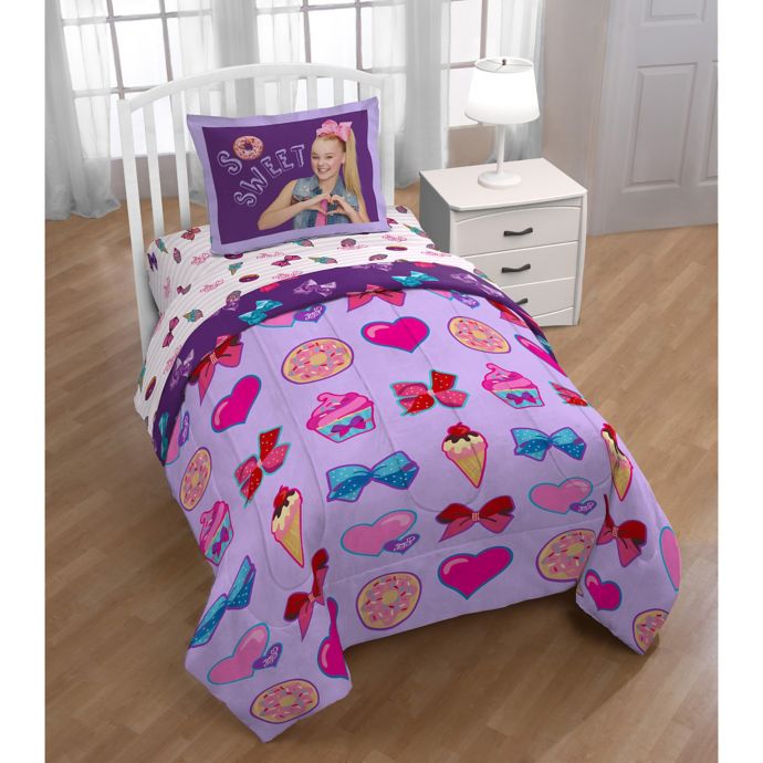 JoJo Siwa™ Sweet Life Twin/Full Comforter Set in Purple ...