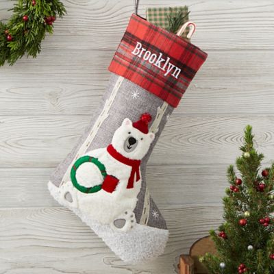 mama bear christmas stocking