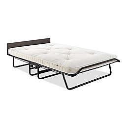 JAY-BE Visitor Folding Guest Bed with Oversize Pocket Spring Mattress in Black