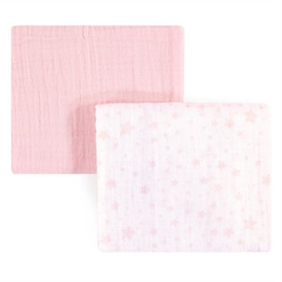 pink muslin blanket