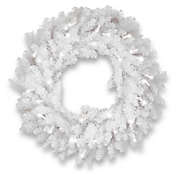 National Tree Company&reg; 30-Inch Pre-Lit Dunhill White Fir Artificial Christmas Wreath