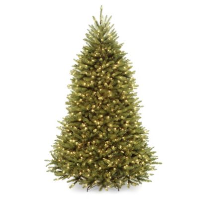 artificial christmas tree with lights