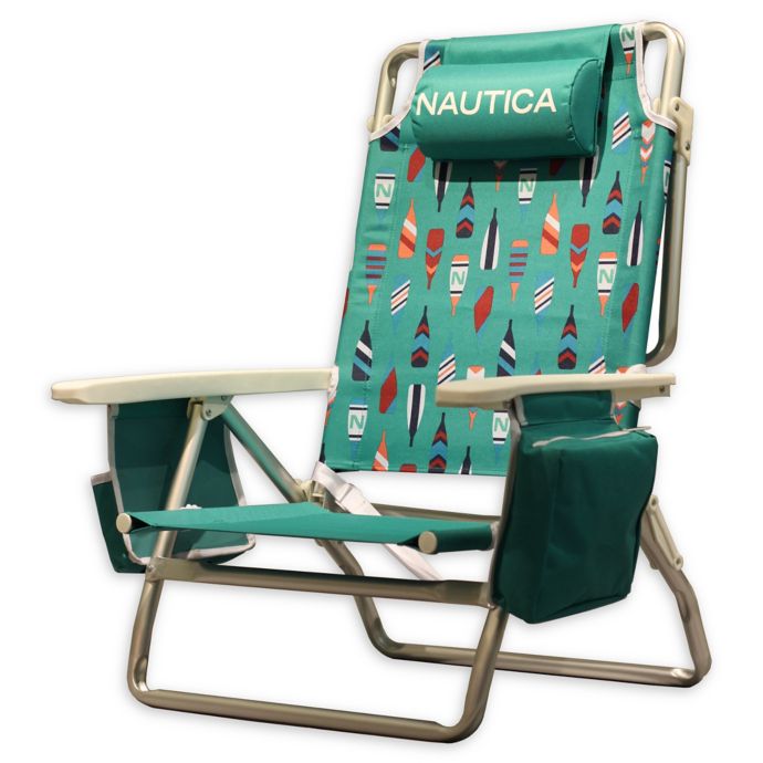 Nautica® 5-Position Beach Chair | Bed Bath & Beyond