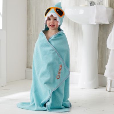 embroidered hooded towels