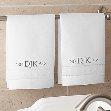 Meadow Monogrammed Personalized 2-Piece Guest Towel Set. View a larger version of this product image.